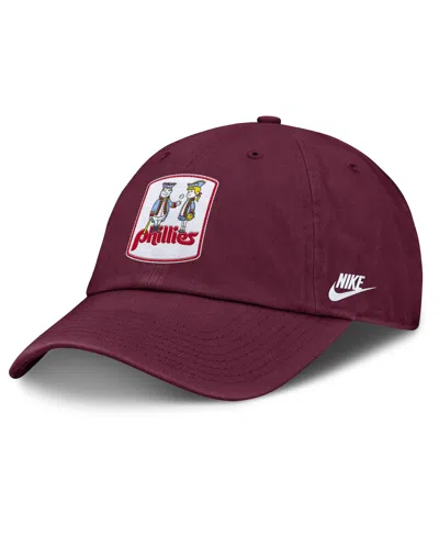 Nike Women's Burgundy Philadelphia Phillies Club Adjustable Hat
