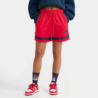 Nike Women's Caitlin Clark Crossover Dri-fit 5" Basketball Shorts In Red