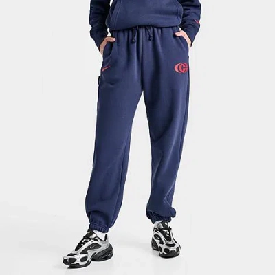 Nike Women's Caitlin Clark Essential Fleece Pants In Blue