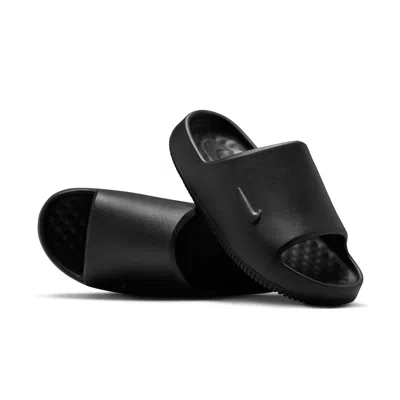 Nike Women's Calm 2.0 Slides In Black