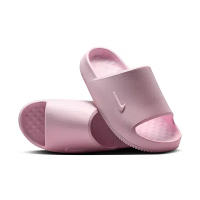 Nike Women's Calm 2.0 Slides In Pink