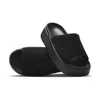 Nike Women's Calm Elevation Slides In Black