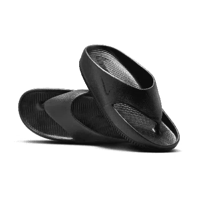 Nike Calm Flip Flops In Black