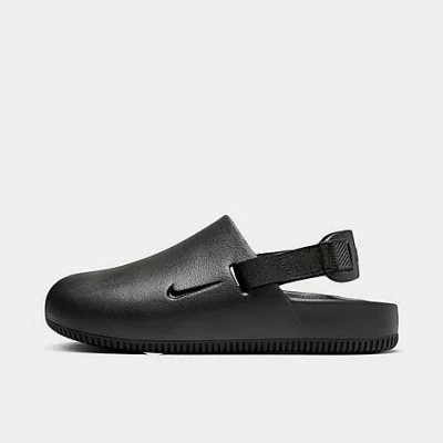 Nike Women's Calm Mules In Black/black 