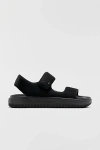 Nike Touch-strap Platform Sandals In Black