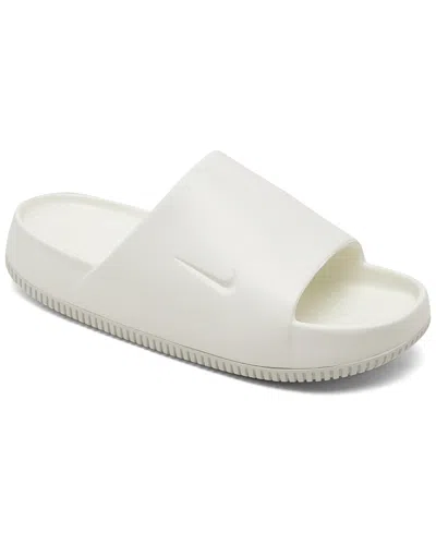 NIKE WOMEN'S CALM SLIDE SANDALS FROM FINISH LINE