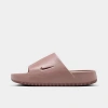 Nike Women's Calm Slide Sandals In Smokey Mauve/smokey Mauve