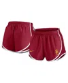 Nike Women's Cardinal Usc Trojans Primetime Tempo Performance Shorts In Cardinal,white