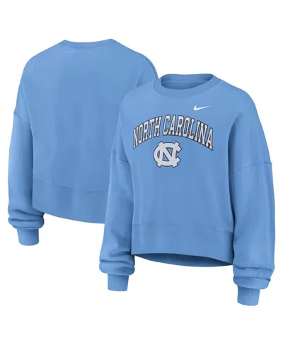 Nike Women's Carolina Blue North Carolina Tar Heels Oversized Phoenix Arch Pullover Sweatshirt