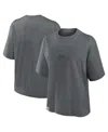 Nike Charcoal Atlanta Falcons Glory Arch Boxy T-shirt In Gray
