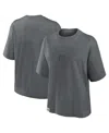 Nike Women's Charcoal Las Vegas Raiders Glory Arch Boxy T-shirt