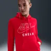 Nike Women's Cheer Pullover Hoodie In Red
