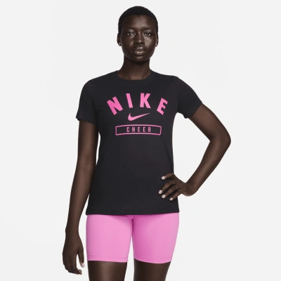 Nike Women's Cheer T-shirt In Black