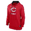 Nike Women's Red Cincinnati Reds Authentic Collection Performance Pullover Hoodie In Red