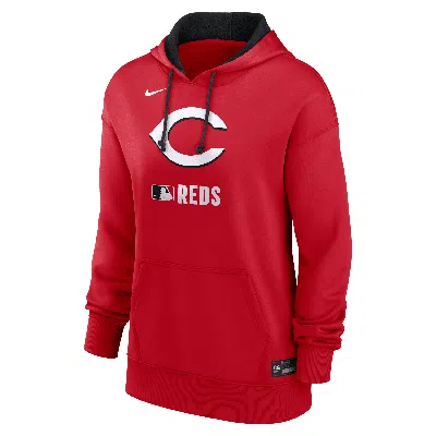 Nike Women's Red Cincinnati Reds Authentic Collection Performance Pullover Hoodie