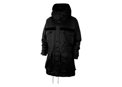 Pre-owned Nike Women's City Ready Downfill Parka In Jacket Black