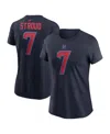 Nike Women's C.j. Stroud Navy Houston Texans Player Name Number T-shirt In Navy