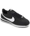 Nike Women's Classic Cortez Nylon Casual Sneakers From Finish Line In Black