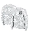 Nike Cleveland Browns Salute To Service Edge Lockup  Women's Dri-fit Nfl Long-sleeve T-shirt In Arctic Camo