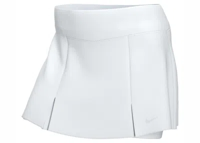 Pre-owned Nike Women's Club Tennis Skirt (plus Size) In White