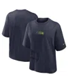 Nike Women's College Navy Seattle Seahawks Boxy T-shirt