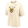 Nike Women's College (north Carolina A&t University) Boxy Cotton T-shirt In Neutral