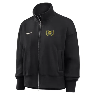 Nike Women's College (north Carolina A&t University)  Women's Phoenix Fleece Track Jacket In Black