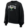 Nike Women's College Phoenix Fleece (norfolk State University) Crew-neck Sweatshirt In Black