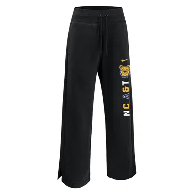 Nike Women's College Phoenix Fleece (north Carolina A&t University) Sweatpants In Black