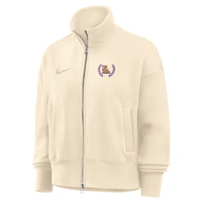 Nike Women's College (prairie View A&m University)  Women's Phoenix Fleece Track Jacket In Brown