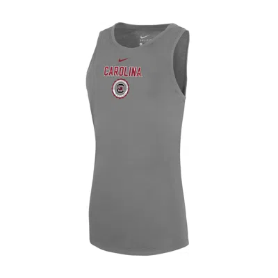 Nike Women's College (south Carolina Gamecocks) Dri-fit Tank Top In Neutral