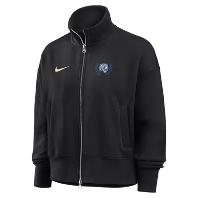 Nike Women's College (tennessee State University)  Women's Phoenix Fleece Track Jacket In Black