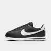 Nike Women's Cortez Casual Shoes In Black/white