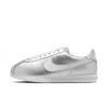 Nike Cortez Metallic Sneaker In Gray