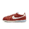 Nike Cortez Txt Sneakers In Red And White