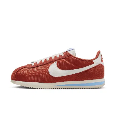 Nike Cortez Txt Sneakers In Red And White