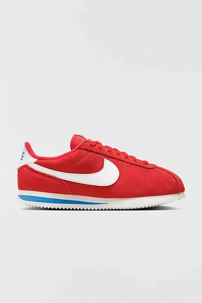 Nike Women's Cortez Sneaker In Lt Crimson/white, Women's At Urban Outfitters