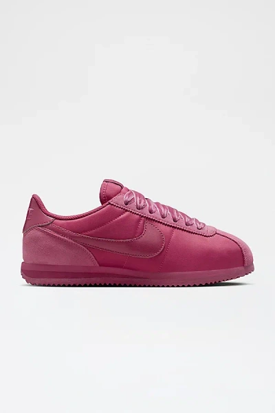 Nike Women's Cortez Sneaker In Sweet Beet/rush Maroon, Women's At Urban Outfitters In Pink