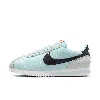 Nike Blue Cortez Textile Sneakers In Blue