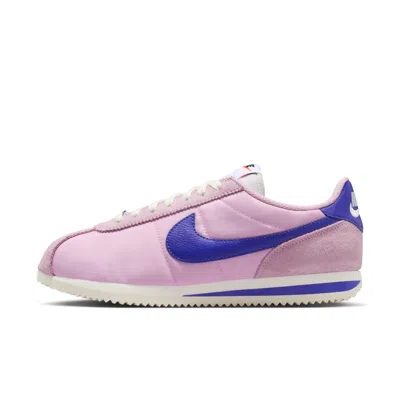 Nike Women's Cortez Textile Shoes In Pink