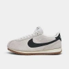 Nike Cortez Vintage Sneaker In Summit White/black/muslin/medium Gum Brown