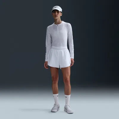 Nike Women's Court Ace Advantage Dri-fit Tennis Shorts In White