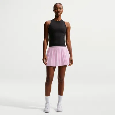 Nike Women's Court Advantage Dri-fit Pleated Tennis Skirt In Pink
