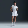 Nike Women's Court Advantage Dri-fit Short Tennis Skirt In White