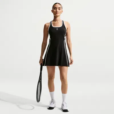 Nike Women's Court Advantage Dri-fit Tennis Dress In Black
