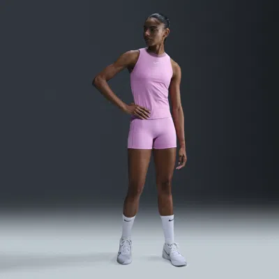 Nike Women's Court Advantage Dri-fit Tennis Shorts In Pink