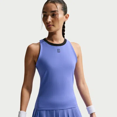 Nike Women's Court Advantage Dri-fit Tennis Tank Top In Blue