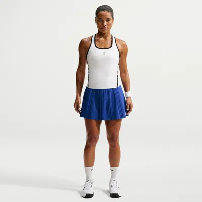 Nike Women's Court Advantage Dri-fit Pleated Tennis Skirt In Blue