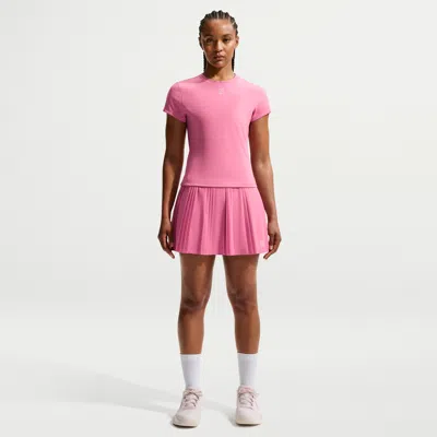 Nike Women's Court Advantage Dri-fit Pleated Tennis Skirt In Pink