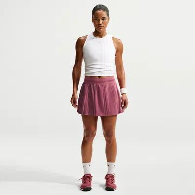 Nike Women's Court Advantage Dri-fit Pleated Tennis Skirt In Red